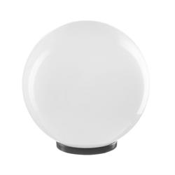 GLOBO GIARDINO DIAM. 40 BIANCO CON BASE PMMA