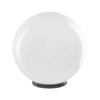 GLOBO GIARDINO DIAM. 40 BIANCO CON BASE PMMA