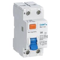 Interruttore differenziale puro Chint NL1-63 25A 2P 30MA Tipo AC 2 Moduli 200212